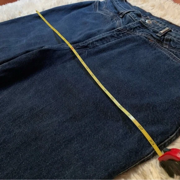 Vintage Rocky Mountain High Waisted Denim Jeans Rockies - Picture 12 of 16